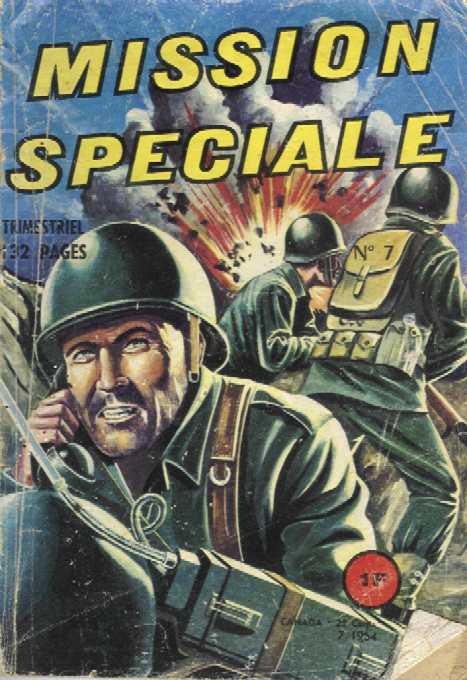 Une Couverture de la Srie Mission Spciale